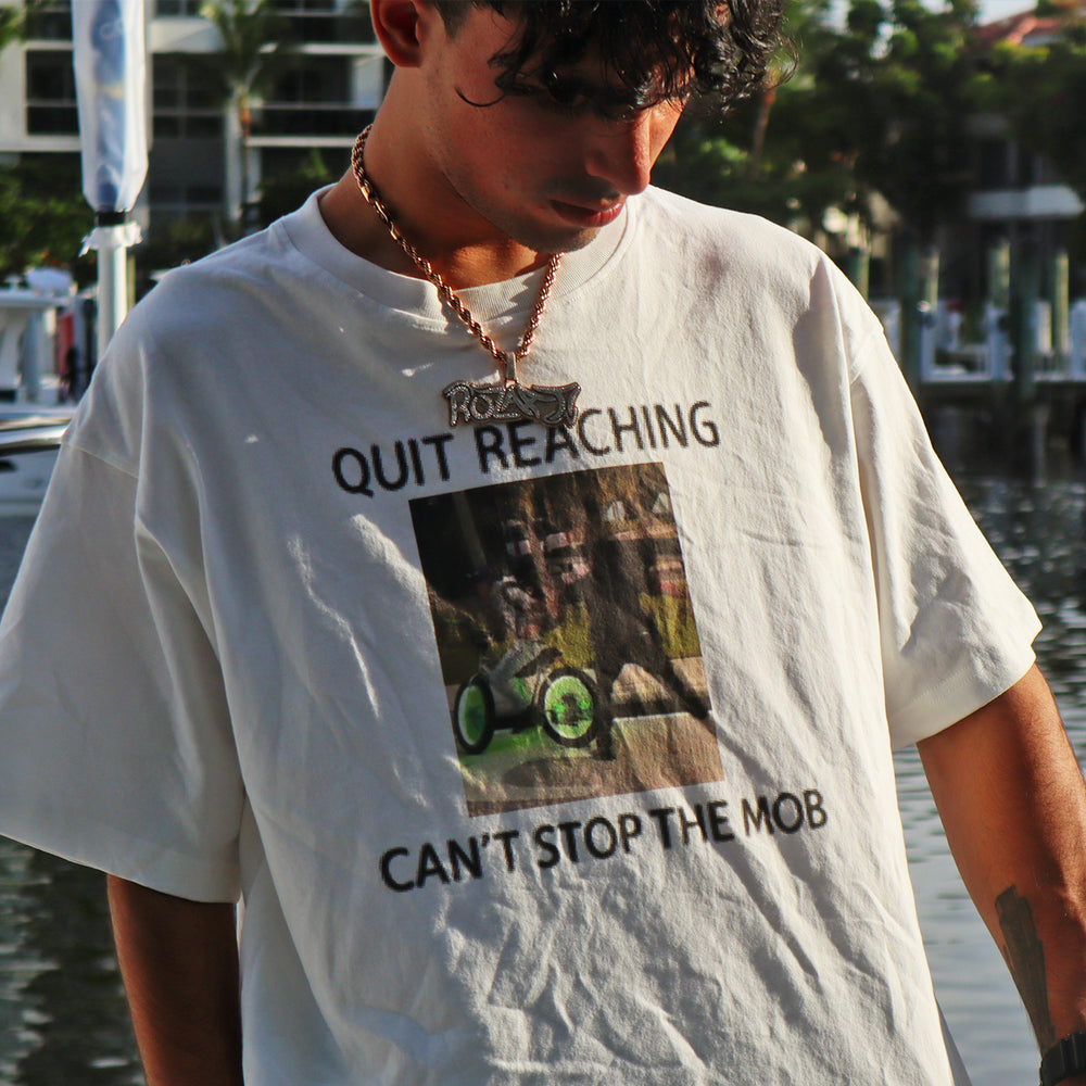 Quit Reaching Tee view 4