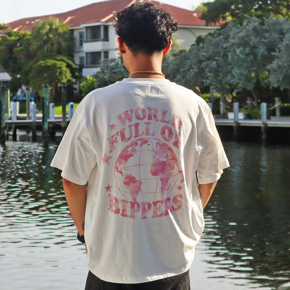 Pink Bippers Worldwide Tee view 4